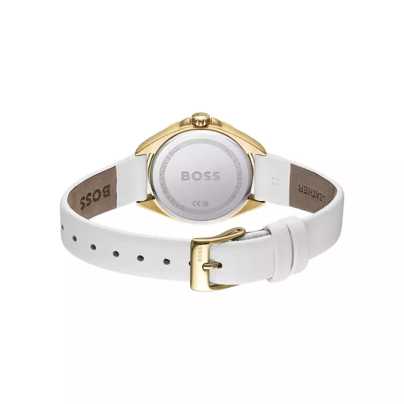 Zegarek BOSS Women's Purity 1502619 Kwarcowy Analogowy 39mm Srebrny Stal Nierdzewna Siatka
