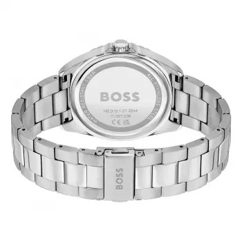 Zegarek damski BOSS 1502732 38mm srebrny, stal nierdzewna, siateczka, kwarcowy