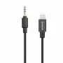 BOYA BY-K1 3.5mm TRRS Męski do Lightning Męski Przewód Adapterowy Audio (20 cm, Czarny)