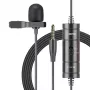 BOYA BY-M1S Mikrofon krawatowy dookólny, złącze 3,5 mm, czarny
