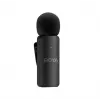 BOYA BY-V4 Bezprzewodowy System Mikrofonowy 2.4GHz z 4 Nadajnikami i 1 Odbiornikiem (Złącze 3.5mm) Czarny