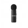 BOYA BY-V4 Bezprzewodowy System Mikrofonowy 2.4GHz z 4 Nadajnikami i 1 Odbiornikiem (Złącze 3.5mm) Czarny