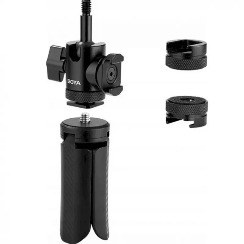 BOYA Desktop Stand 01 1/4 cala statyw mikrofonowy i kamerowy - Czarny