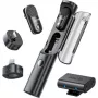 BOYA Magic-02 Bezprzewodowy Mikrofon Słuchawkowy 2.4GHz USB-C/Lightning/3.5mm Czarny