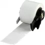 Brady M6-20-362 Etykiety poliestrowe metalizowane zabezpieczające przed manipulacją, srebrne, błyszczące, 25,40 x 50,80 mm, klej akrylowy stały, 100 etykiet/rolkę
