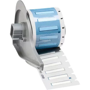 BRADY PermaSleeve Koszulki termokurczliwe do znakowania przewodów, białe, 3:1, 16-10 AWG, 50.8 mm długość, 160 koszulek na kartridż