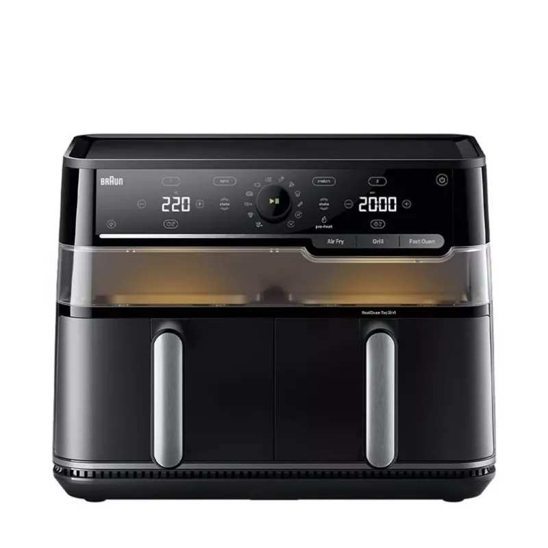Braun Air Fryer TD5073IBK - 5,5 l cyfrowy frytownik powietrzny, 1700 W, czarny