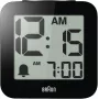 Braun BC 25 BP Czarny Zegar Kwarcowy z Komunikatem Głosowym (67711)