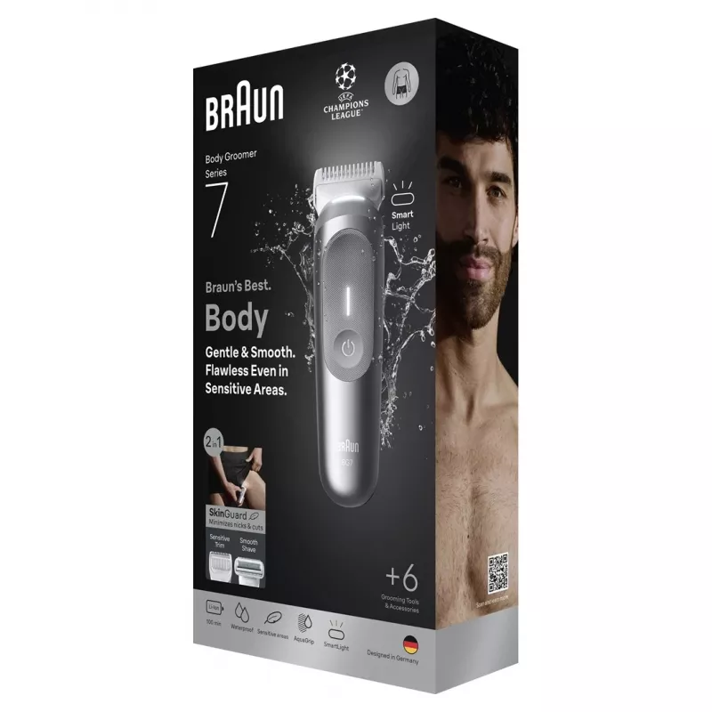 Braun BG 7550 Bodygroomer Series 7, Czarny