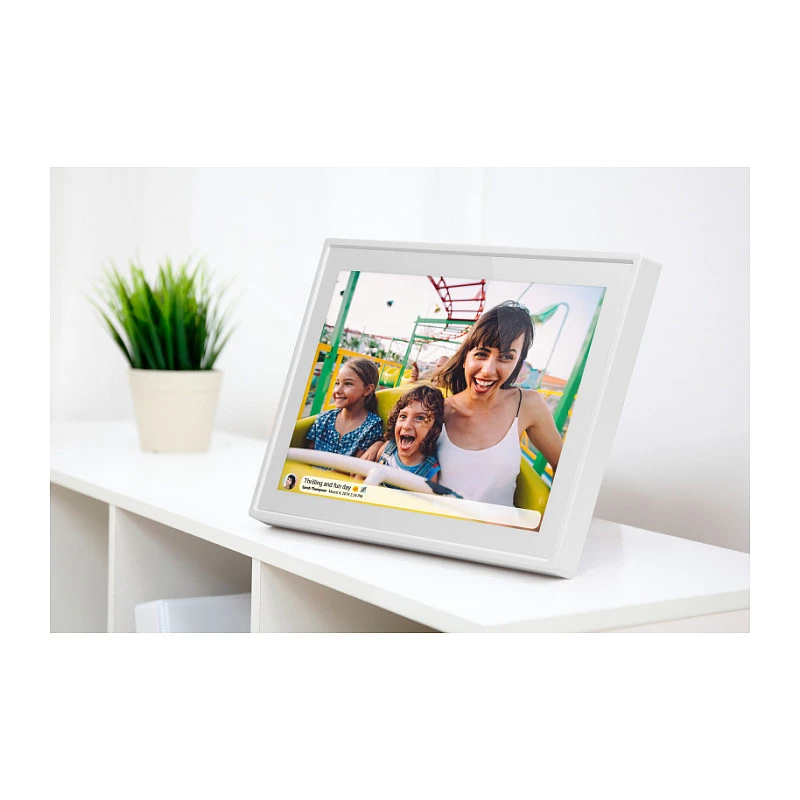 Braun DigiFrame 1019 WiFi 25.7cm (10.1 inch) Biała Cyfrowa Ramka na Zdjęcia