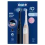 Braun Oral-B iO Series 2 Elektryczna Szczoteczka do Zębów Night Black/Calm Pink z Drugą Rączką