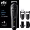 Braun Series 5 BT5441 Trymer do brody z 40 ustawieniami długości i 100 min czasu pracy baterii