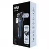 Braun Series 61 - B1000s Golarka elektryczna na mokro i na sucho, niebieska