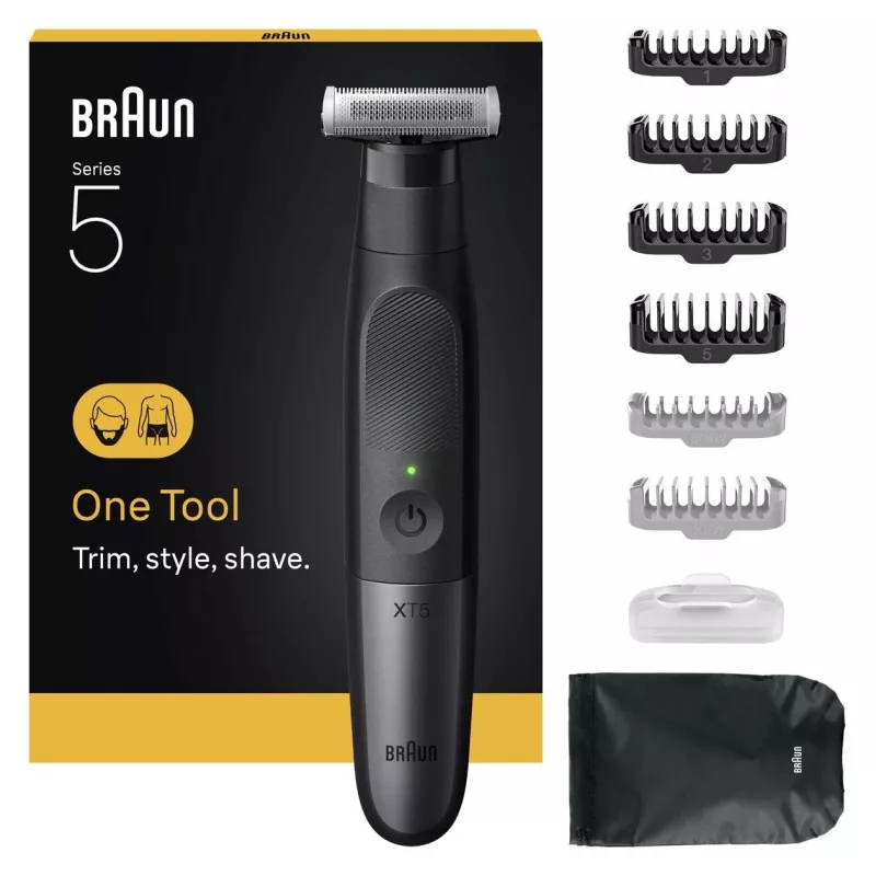 Braun Series X XT5200 Hybrydowa trymer i golarka Black