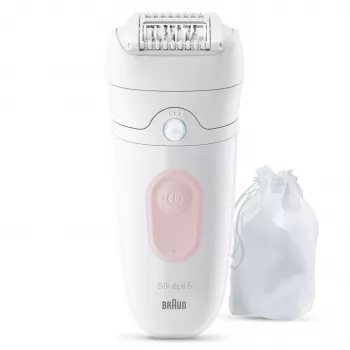 Braun Silk-epil 5 SE5-011 Epilator Biały/Różowy