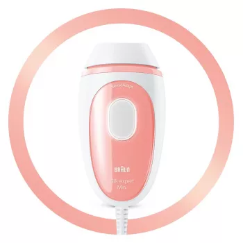 Braun Silk-expert PL1000 Light Hair Remover Intense Pulsed Light (IPL) Pink, White