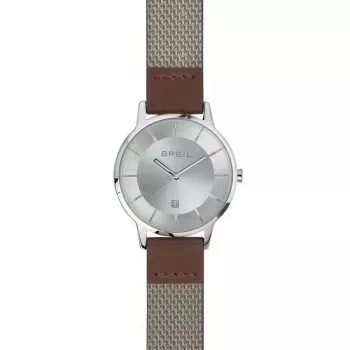 BREIL Męski Zegarek Kwarcowy Analogowy TW1744 35mm Stal Nierdzewna