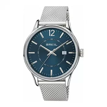 BREIL TW1560 Zegarek męski kwarcowy 44mm Czarna tarcza Pasek skórzany