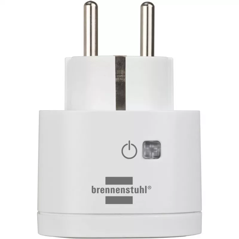 Brennenstuhl Connect WiFi Smart Plug WA 3600 XS02, Biały, Sterowanie głosowe, Timer, Aplikacja