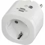 Brennenstuhl Connect WiFi Smart Plug WA 3600 XS02, Biały, Sterowanie głosowe, Timer, Aplikacja