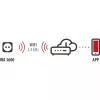 BRENNENSTUHL Connect WiFi Smart Plug WA 3600 XS03 Outdoor, czarny, sterowanie głosowe, timer, aplikacja