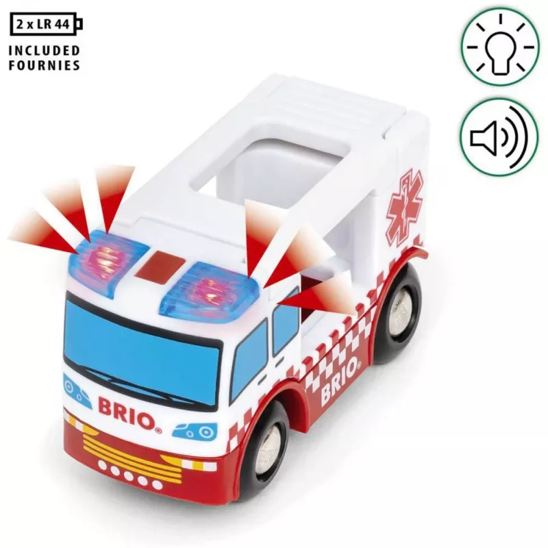 BRIO World Rescue Ambulans Zabawka Pojazd