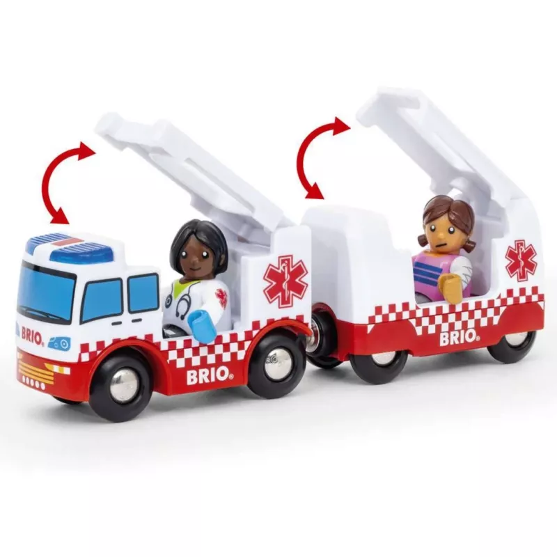 BRIO World Rescue Ambulans Zabawka Pojazd