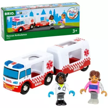 BRIO World Rescue Ambulans Zabawka Pojazd