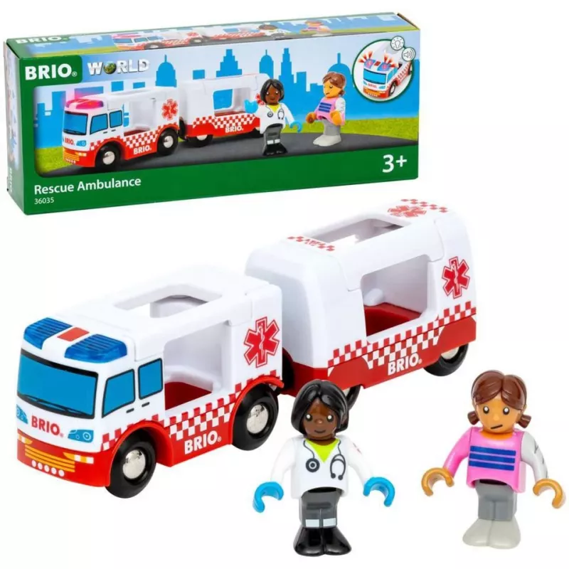 BRIO World Rescue Ambulans Zabawka Pojazd