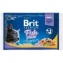 BRIT Premium Cat Fish Plate - Mokra karma dla kota, filety w sosie, 4 x 100 g saszetki