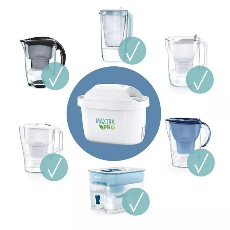 BRITA MAXTRA PRO ALL-IN-1 Wkład filtrujący do wody, zestaw 6+2 (8 wkładów)