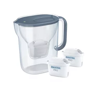 Dzbanek filtrujący Brita Style Essential+ z 2 wkładami MaxtraPro PP (2,4 l, granatowy)
