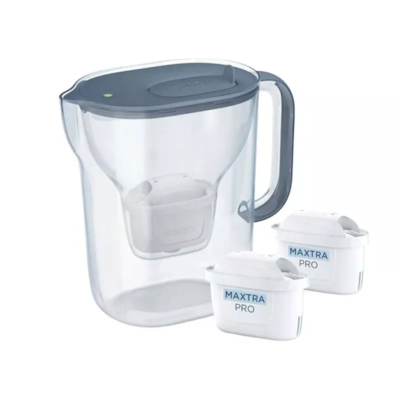 Dzbanek filtrujący Brita Style Essential+ z 2 wkładami MaxtraPro PP (2,4 l, granatowy)