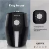 Frytkownica beztłuszczowa Brock AFM 3501 BK 3,5 l 1300-1500 W czarna cyfrowa z koszem