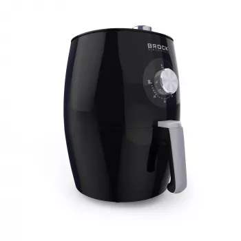 Frytkownica beztłuszczowa Brock AFM 3501 BK 3,5 l 1300-1500 W czarna cyfrowa z koszem