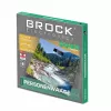 Brock BS 004 Cyfrowa waga łazienkowa z platformą z hartowanego szkła, nośność 180 kg, dokładność 100 g, automatyczne włączanie/wyłączanie, 2x baterie AAA w zestawie