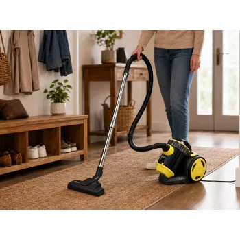 Odkurzacz bezworkowy Brock BVC 8056 YT Cyclone 800W Czarny/Żółty