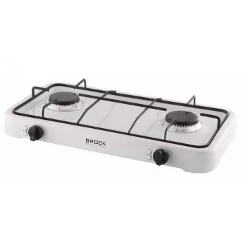 Brock GS 002 W Opiekacz do kanapek, 750 W, nieprzywierające trójkątne płyty, biały