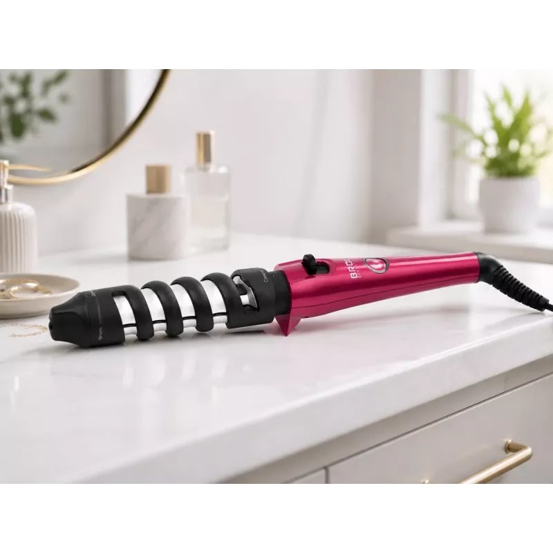 Brock HC 6201 PK Lokówka 40W Stylizator do włosów, Różowy