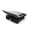 Brock HCG 5000 SS Elektryczny Grill Kontaktowy 2000W, Czarny/Stal