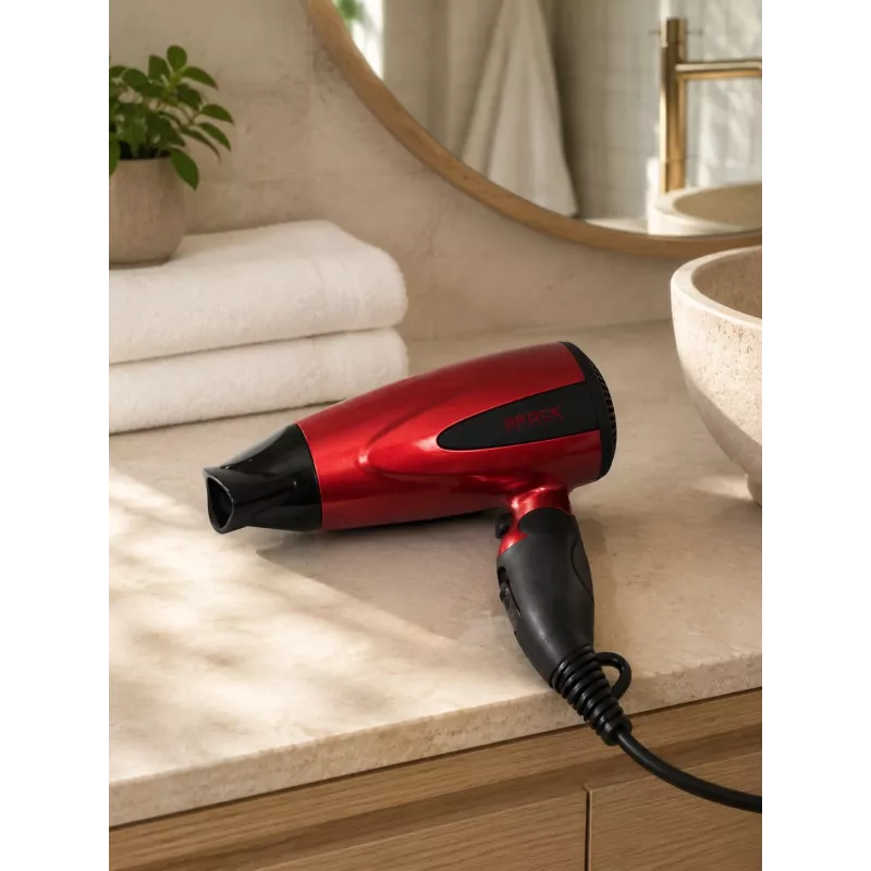 Suszarka do włosów Brock HD 8501 RD 1600W, czerwona
