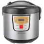 Brock MC 1000 Multicooker, 5L, 900W, 10-w-1, Wyświetlacz LED, Czarny/Srebrny
