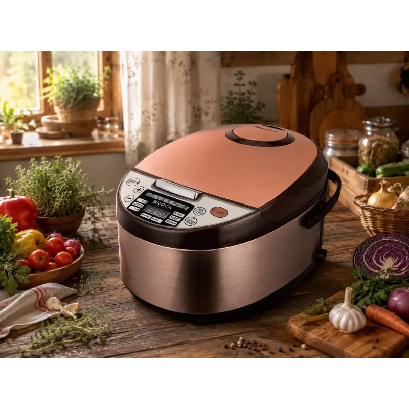Brock MC 1110 Multicooker 5L 900W Czarny/Srebrny