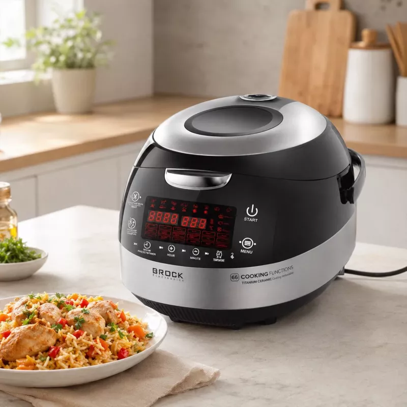 Brock MC 6601 SS High Grade Multicooker 5L 860W