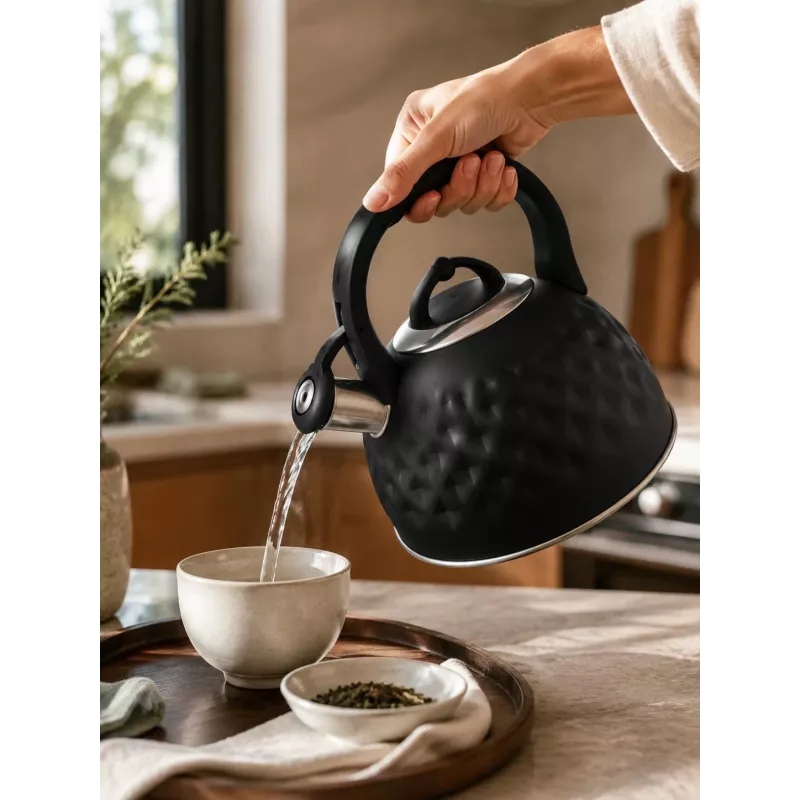 Czajnik Brock MWK 002 BK La Cuisinette 2,7L Czarny/Stal