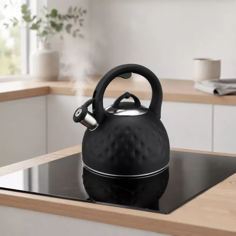 Brock MWK 003 BK La Cuisinette Czajnik elektryczny 2,5 L 2200 W Czarny/Stal