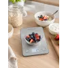 Brock SKS 1009 Cyfrowa waga kuchenna z wyświetlaczem LED, udźwig 5 kg, dokładność 1 g, platforma z hartowanego szkła, czarna