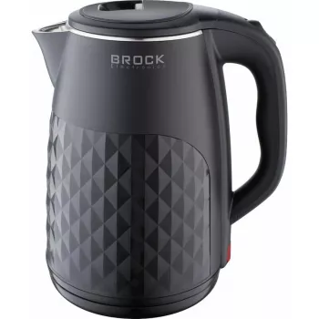 Brock WK 0618 BK czajnik elektryczny z podwójnymi ściankami 1,8L 1500W, czarny