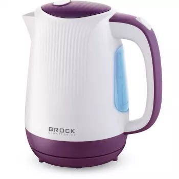 Brock WK 08 PR Czajnik elektryczny 1,7L 2000W Biały/Fioletowy