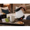 Brock WK 0904 BK Składany Czajnik Podróżny 0,5L 500W, Czarno-Biały